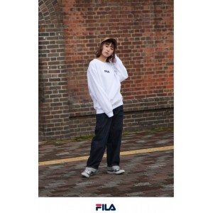 FILA Logo Sweat Shirt - White
